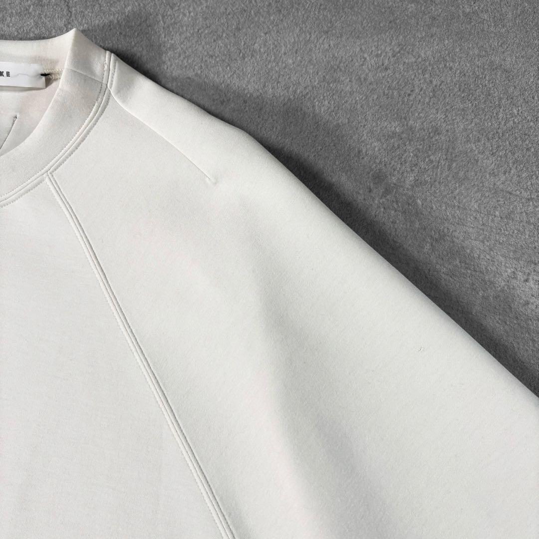 コグザビッグスモーク MEGACREWNECK ドルマン スウェット 白 日本製