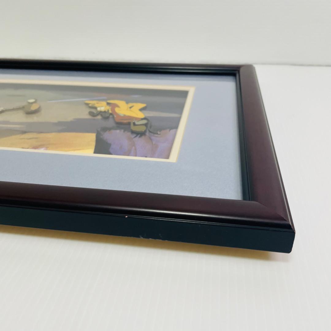 希少品 ミッキーのゴルフ Canine Caddy 60周年 セル画 ピンバッジ