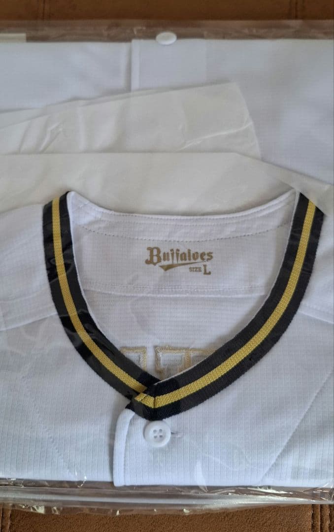 【新品未開封】オリックスバファローズ ユニフォーム No12 東晃平 Lサイズ