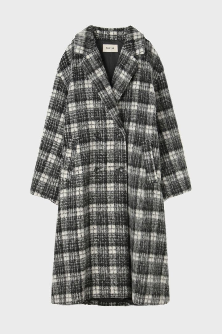 ジャケット・アウター The toe Marksburg Plaid Coat