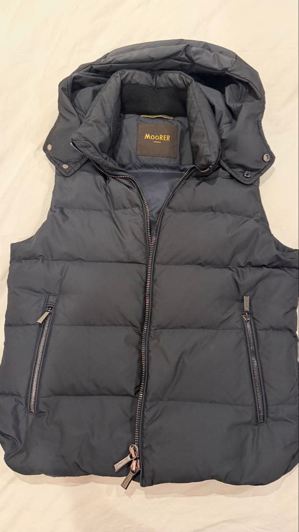 MooRER/ムーレー/ダウンベスト/ブラック