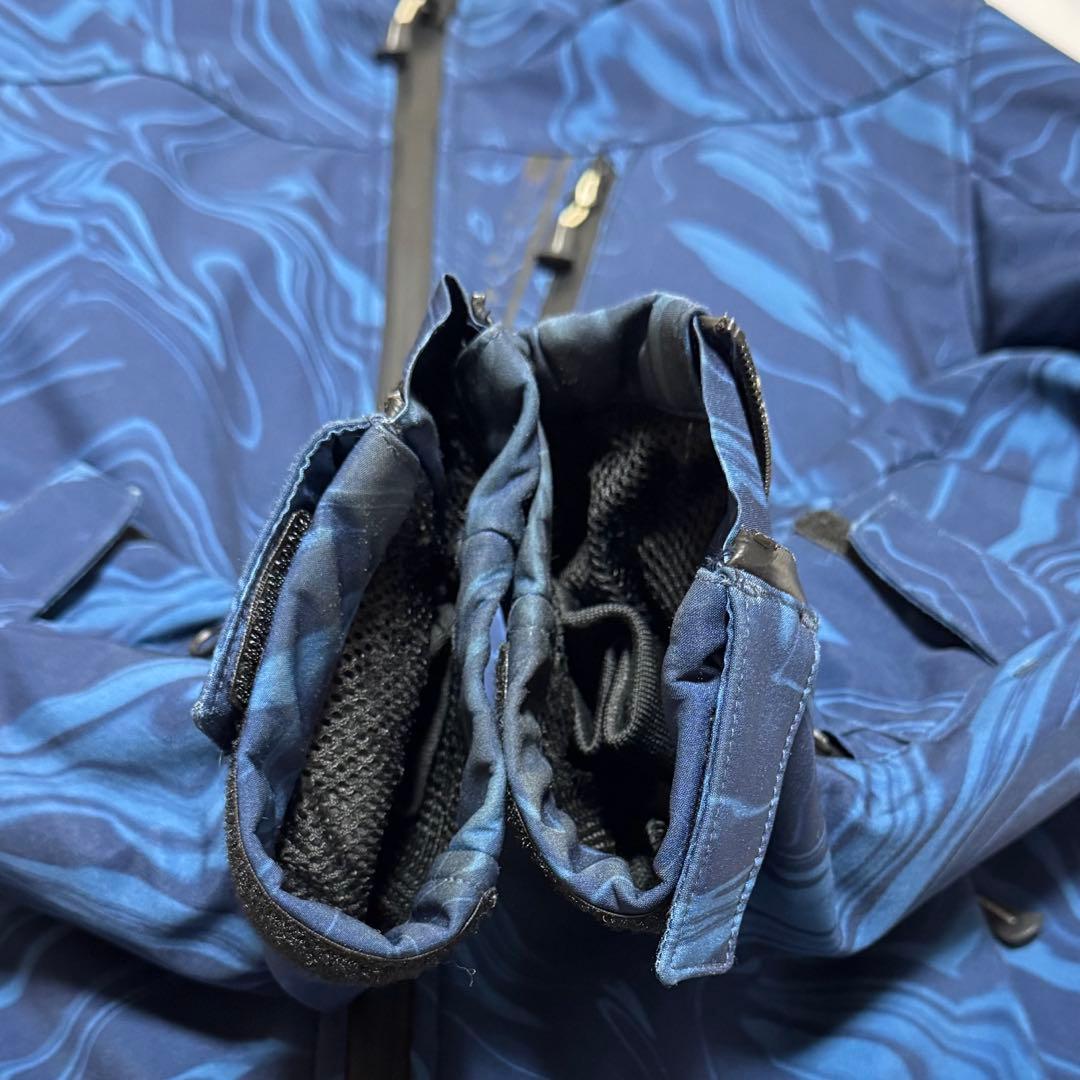 コミネ プロテクトソフトシェルウインターパーカ M ネイビー バイク ジャケット