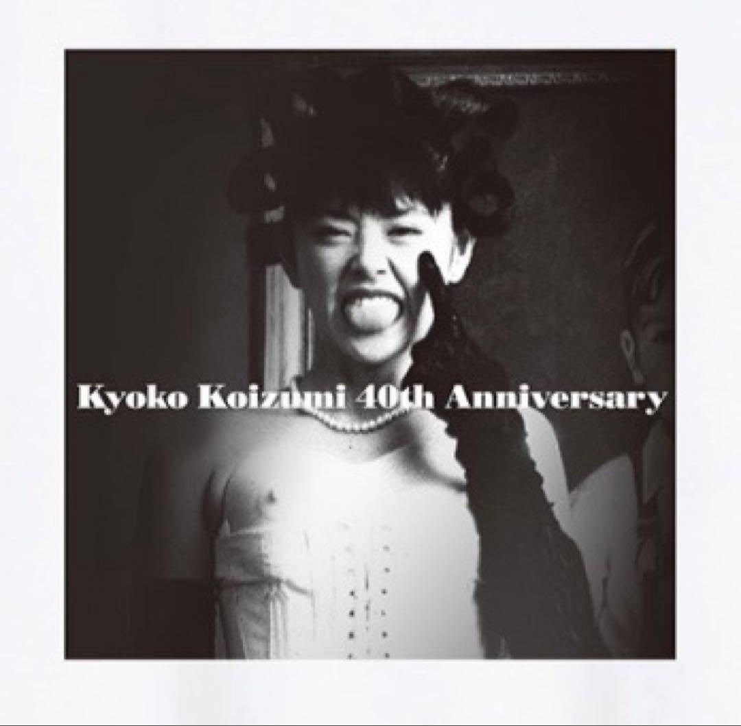 [新品未開封]小泉今日子 40th Anniversary Tシャツ L