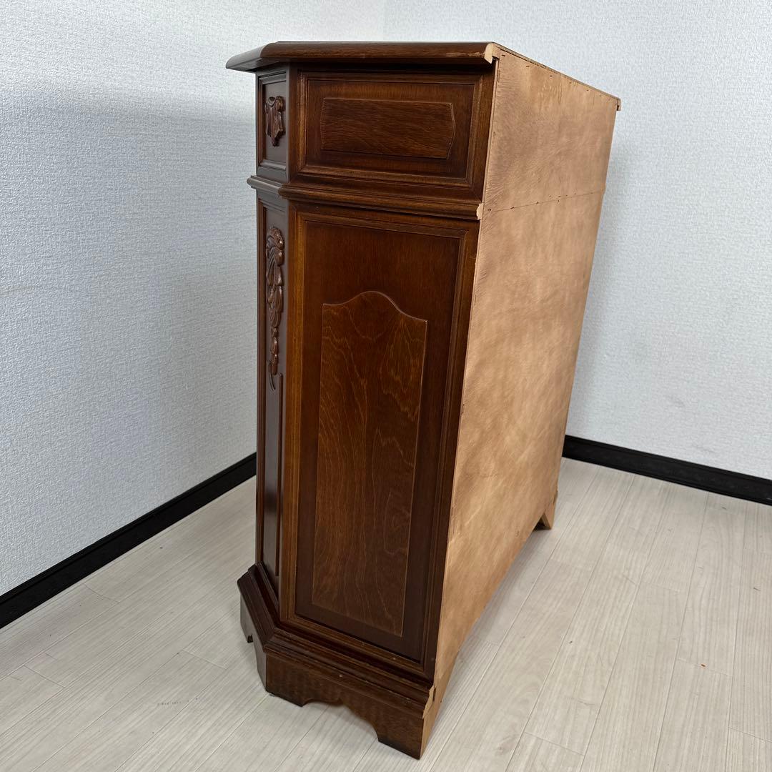 イタリア製 象嵌細工 アンティークスタイル コンソール キャビネット is2※