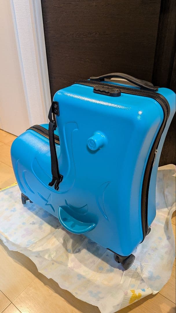 子供が乗れるキャリーケース キッズトラベル　AO WEI LA ノリッコ