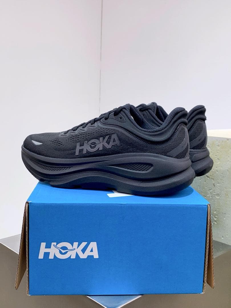 HOKA ONE ONE Bondi 9 （ブラック） スニーカー 23.5cm