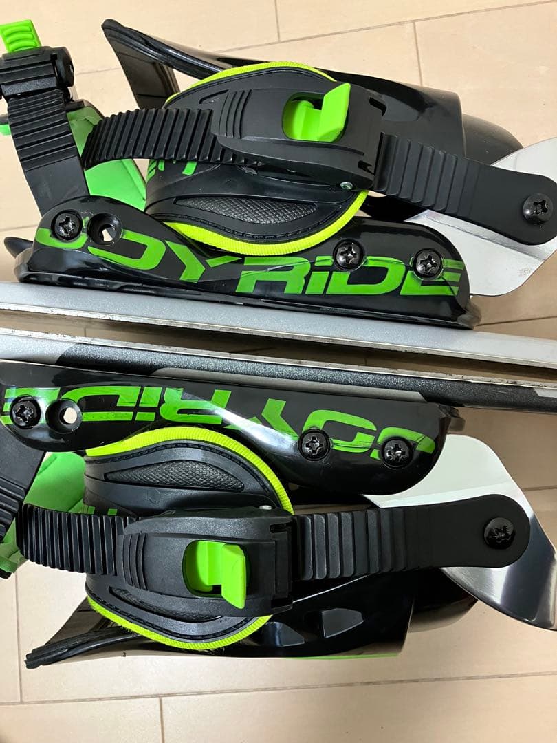 スキーボード　ショートスキー　ソフトブーツ対応スノーボードビンディング　25.5