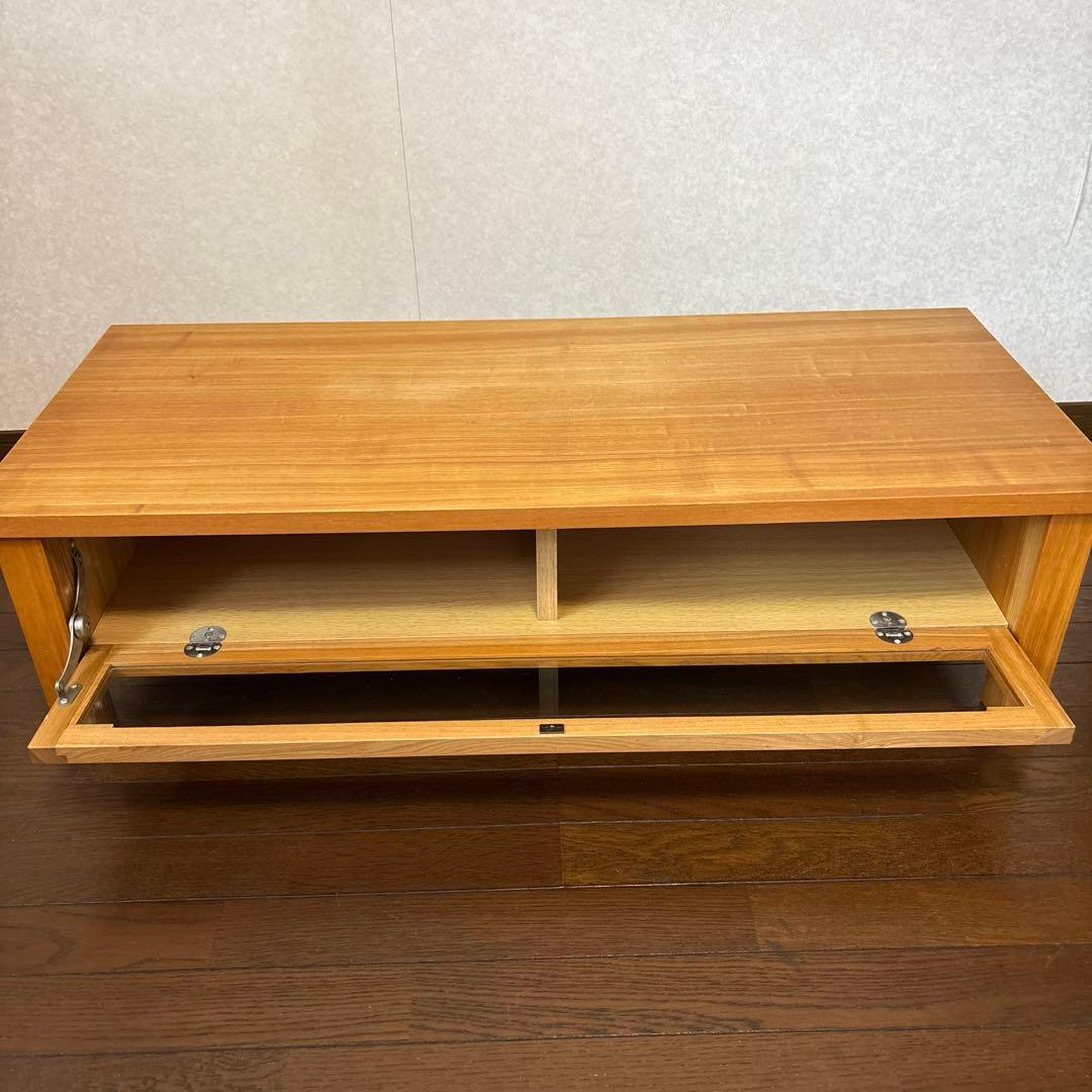 【美品】無印良品 テレビボード 廃盤 タモ材