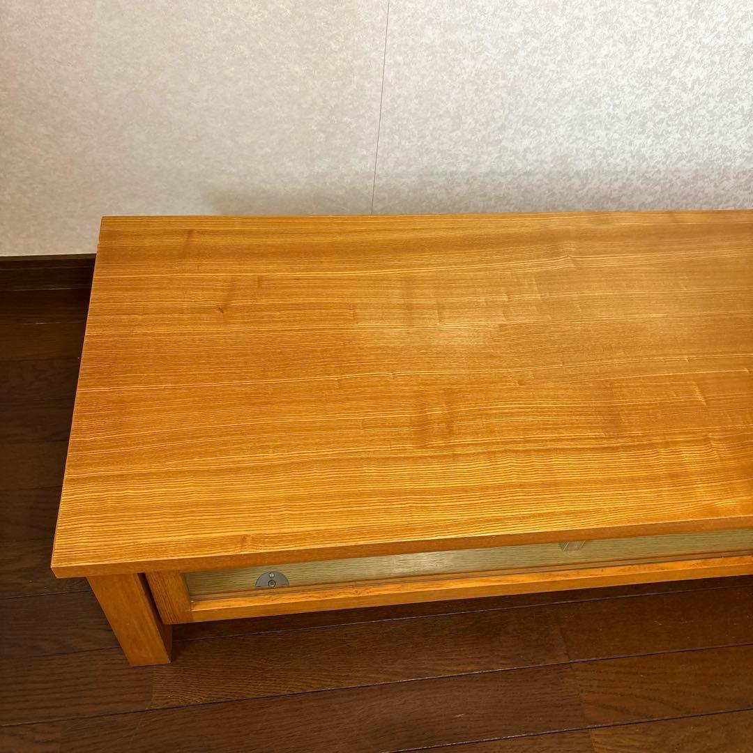 【美品】無印良品 テレビボード 廃盤 タモ材