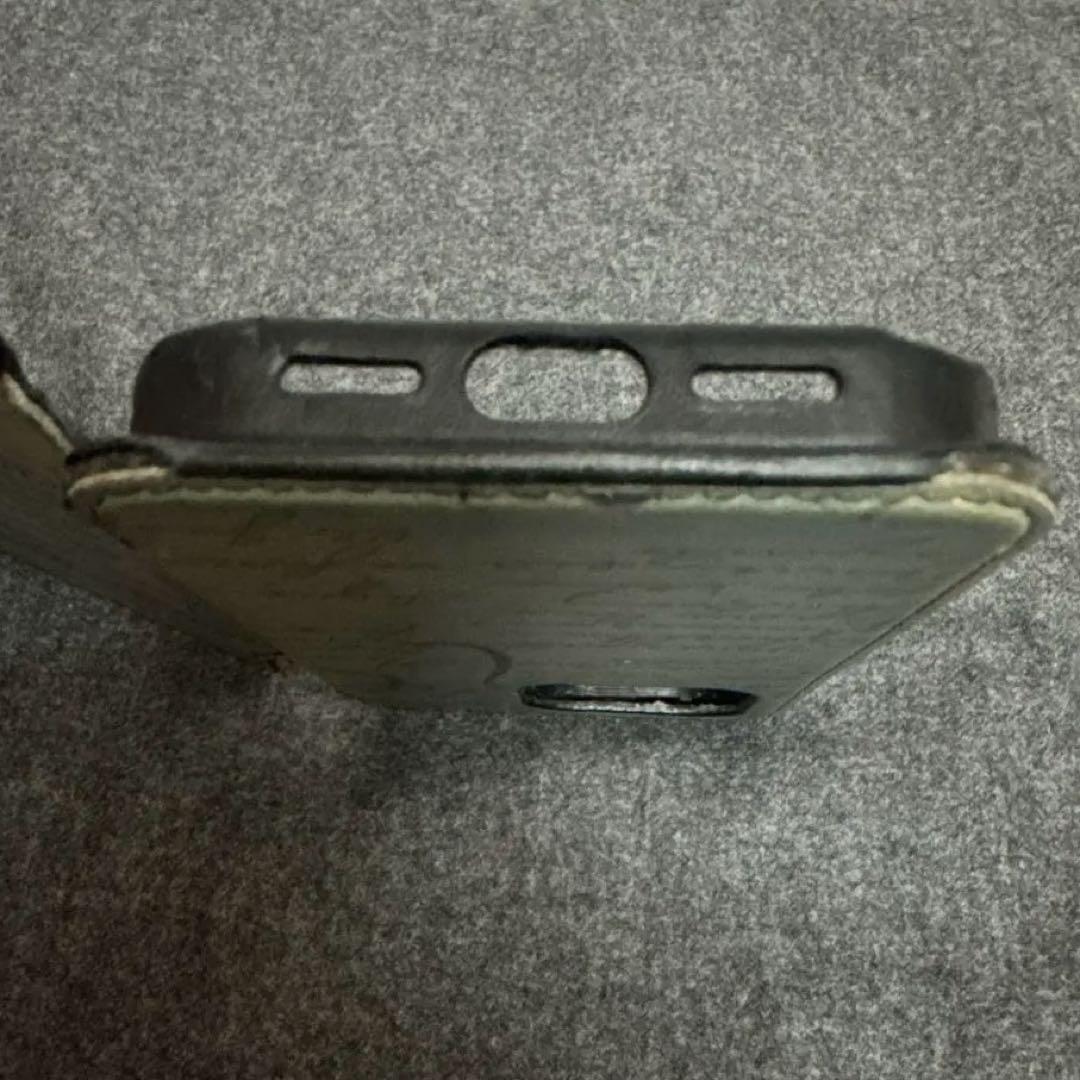 し*5様 ベルルッティ カリグラフィ 手帳型 ブルー スマホケース iPhone