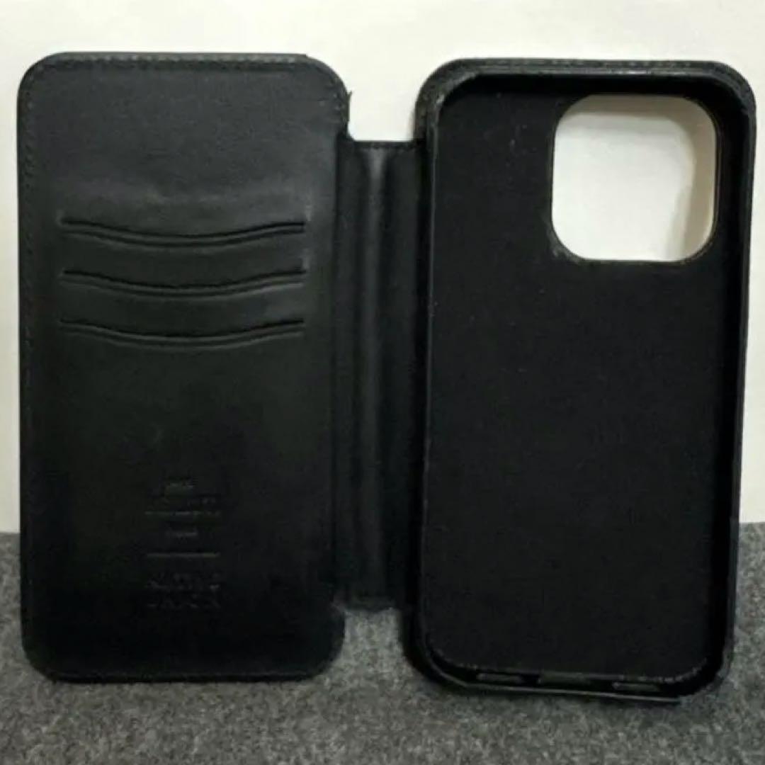 し*5様 ベルルッティ カリグラフィ 手帳型 ブルー スマホケース iPhone