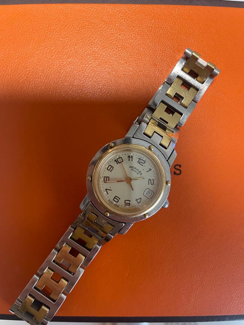 希少　HERMES クリッパー　※訳あり