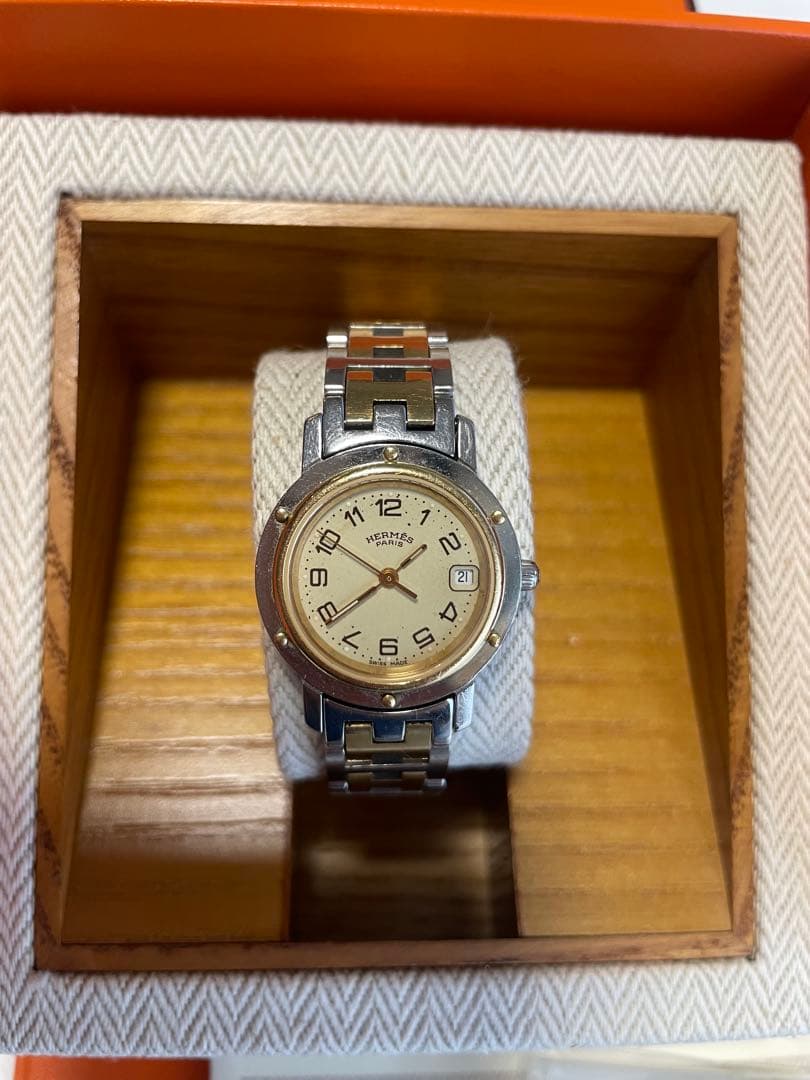 希少　HERMES クリッパー　※訳あり