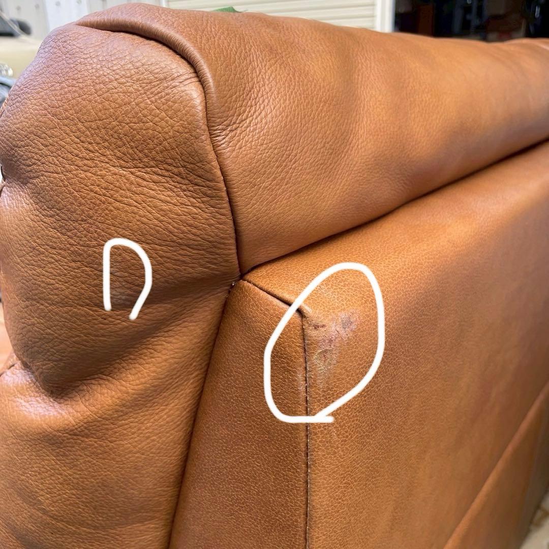 ソファー ソファ 3人掛け 本革ソファニトリ 受注生産　【引き取り限定】