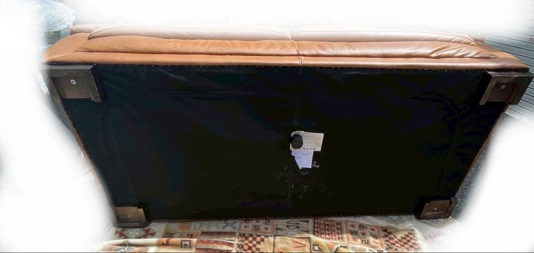 ソファー ソファ 3人掛け 本革ソファニトリ 受注生産　【引き取り限定】