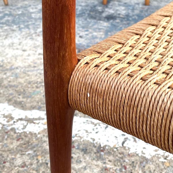 J.L Moller　モラー　北欧ビンテージ　ダイニングチェア　77デンマーク２