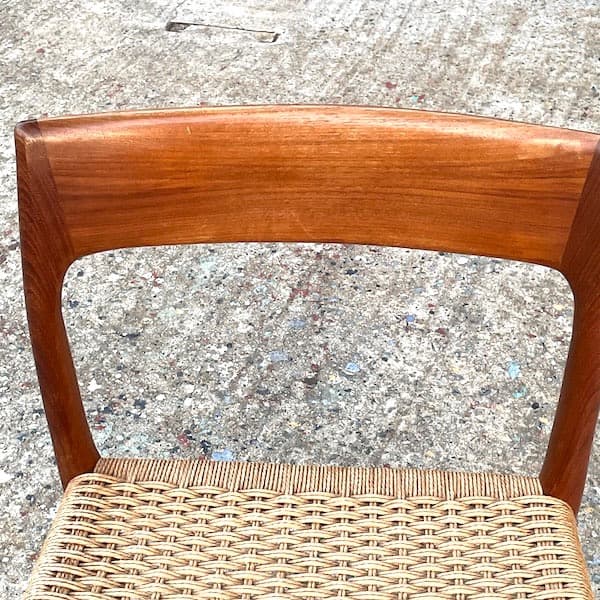 J.L Moller　モラー　北欧ビンテージ　ダイニングチェア　77デンマーク２