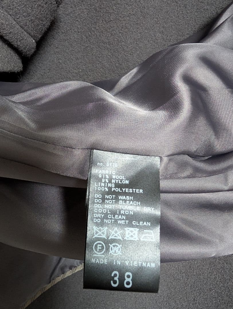 SLOBE IENA スローブイエナ ウールモッサステンカラーコート