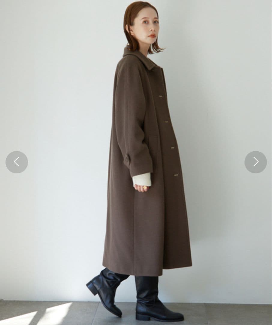 SLOBE IENA スローブイエナ ウールモッサステンカラーコート