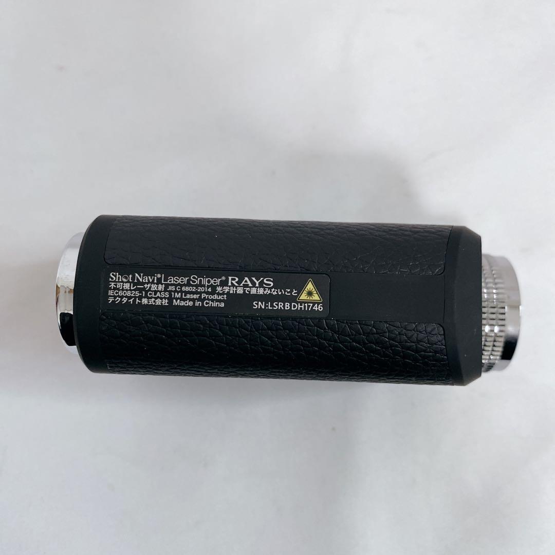 美品　Shot Navi ショットナビ　RAYS レイズ　ゴルフ距離計　ブラック