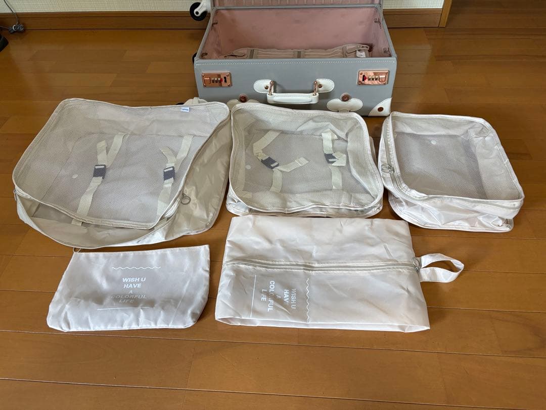 Uniwalke、MSさいずグレーキャリーケース