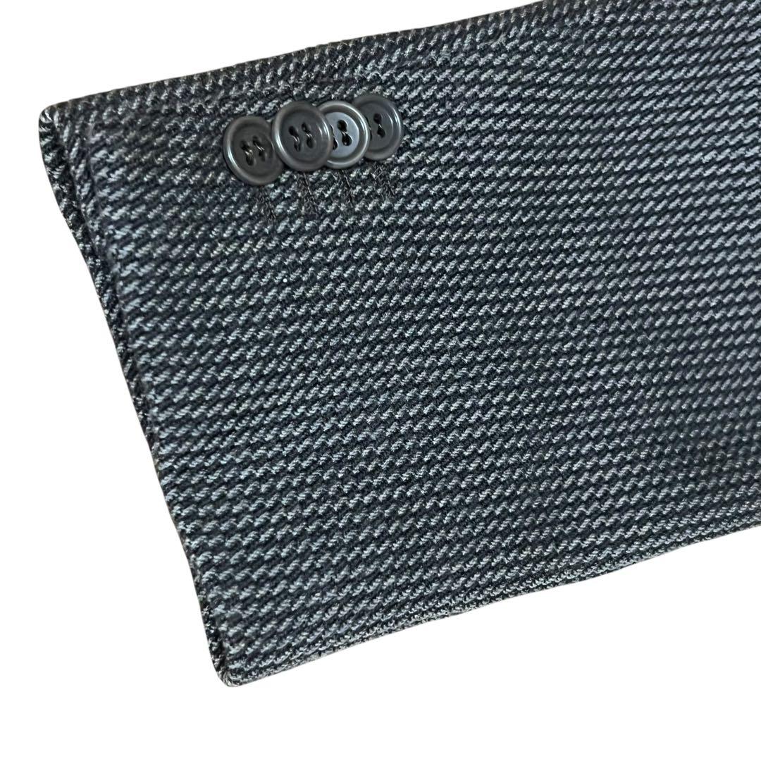 美品 ジョルジオアルマーニ 黒タグ BORGO21 テーラードジャケット 52