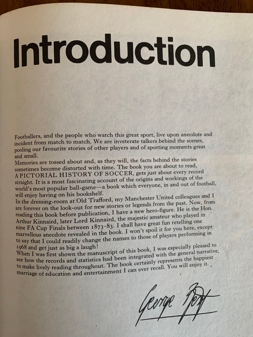 A Pictorial History of SOCCER(サッカー写真史)希少