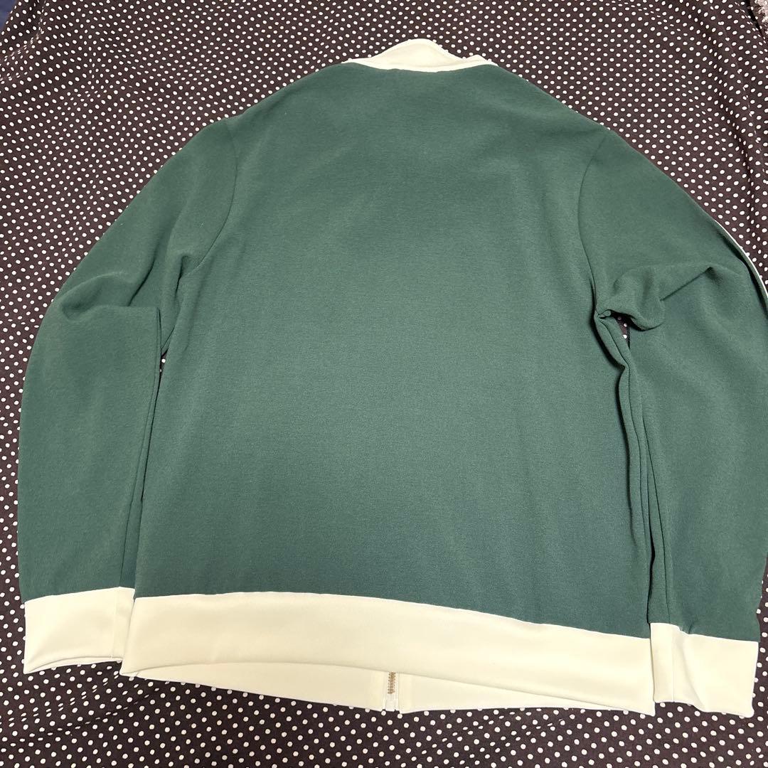 adidas グリーン トラックジャケット