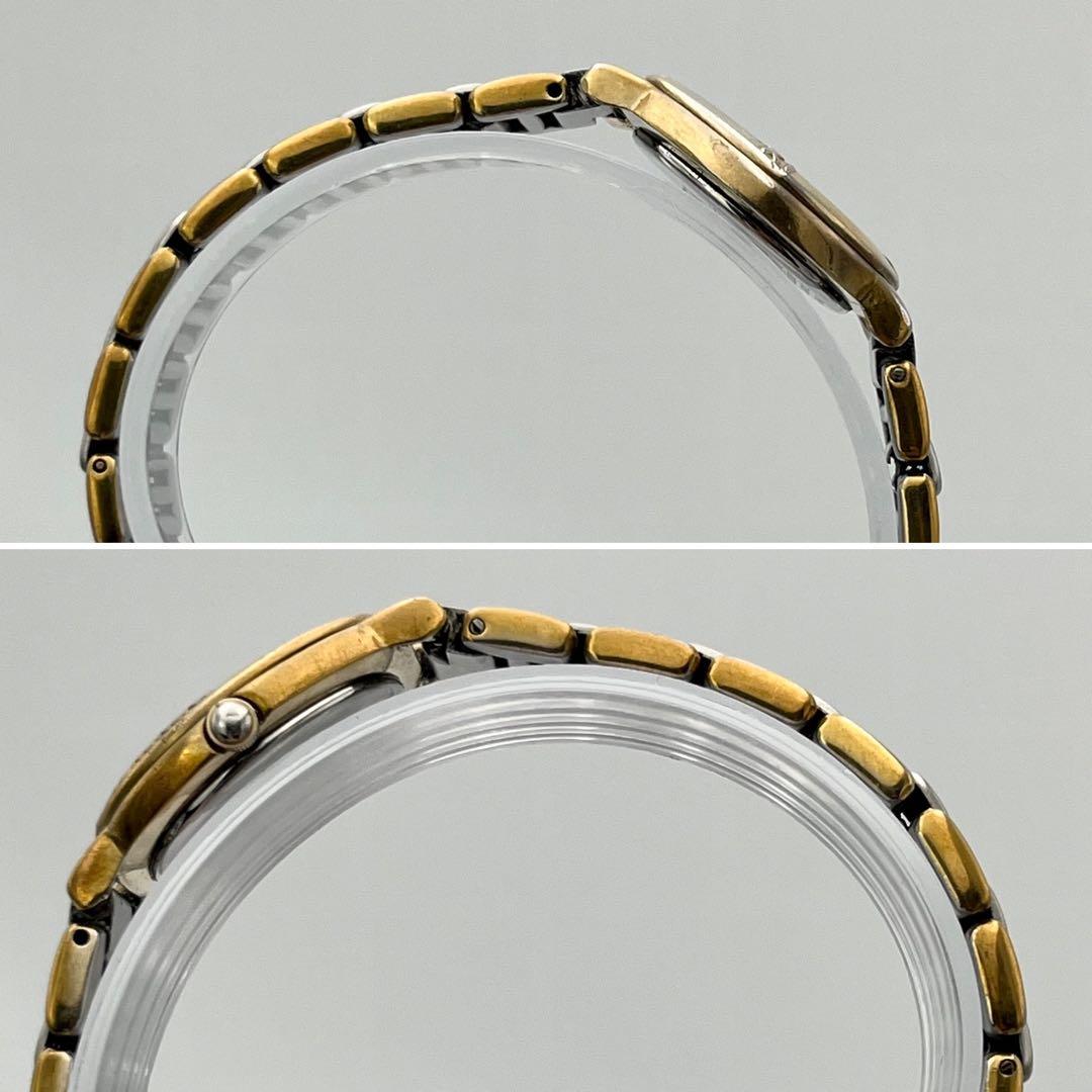 稼動品 イヴサンローラン YSL 2200-229789 ホワイト コンビ 時計