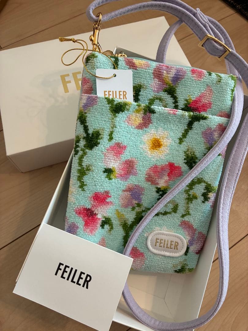 未使用ダグ付き　スウィートスイートピー　ショルダーバッグ　春