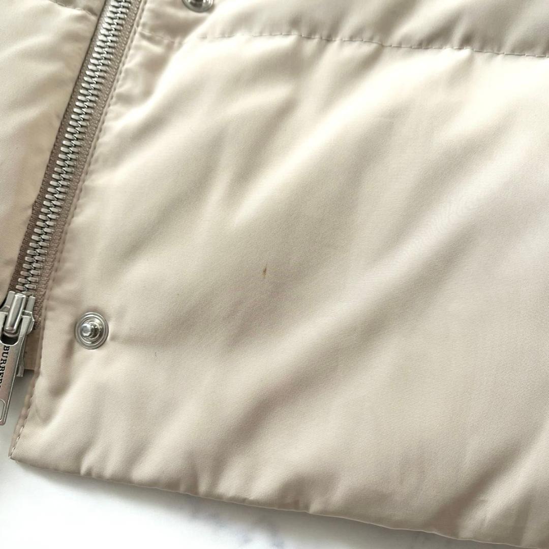 【大きいサイズ】バーバリーロンドン ノバチェック ダウンベスト ベージュ 3L