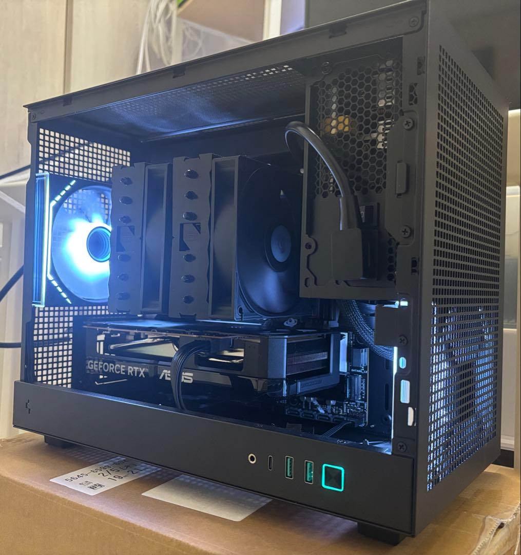 245KF、RTX5060搭載、自作デスクトップPC