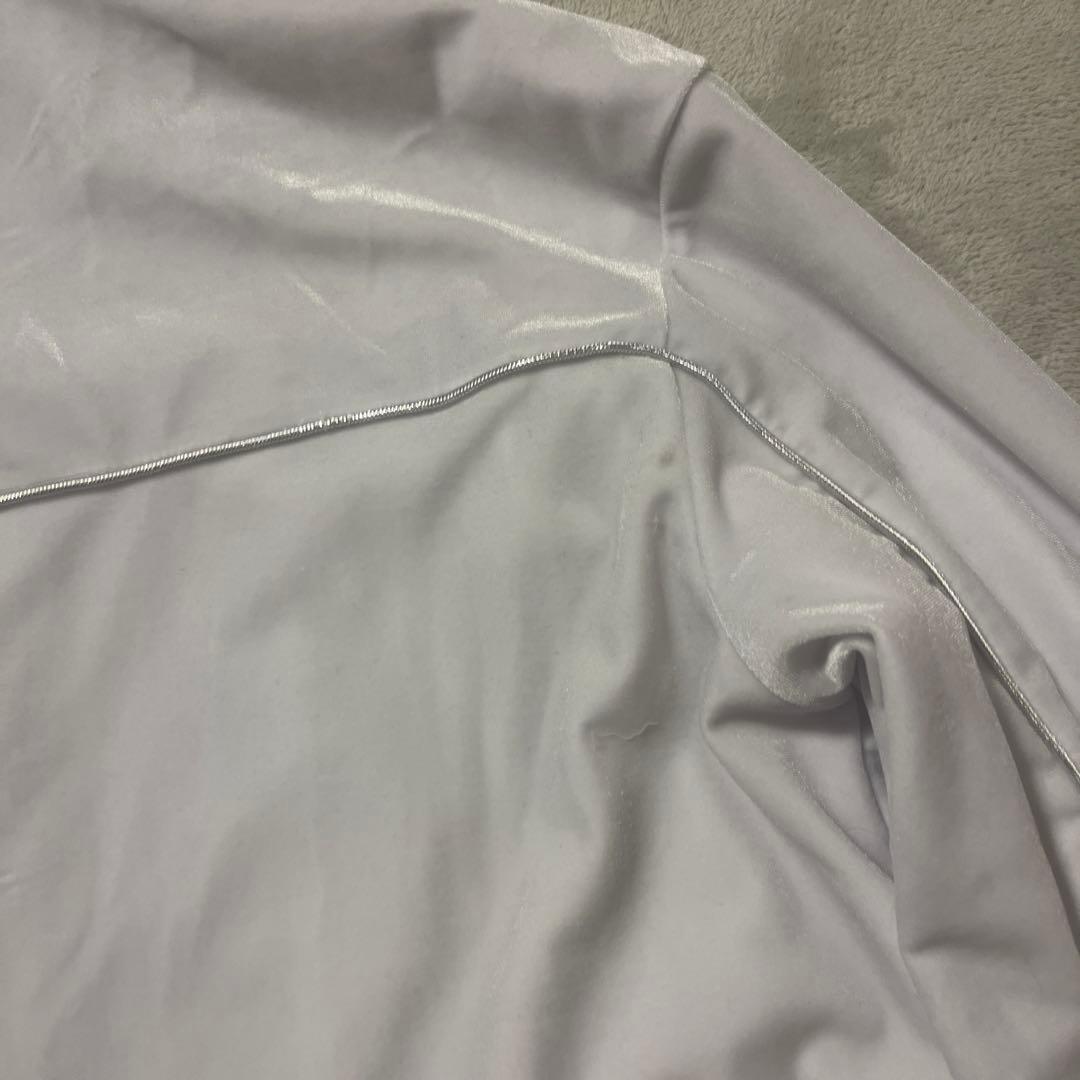 YB Velour Jacket White YXNGBRATZ Sサイズ