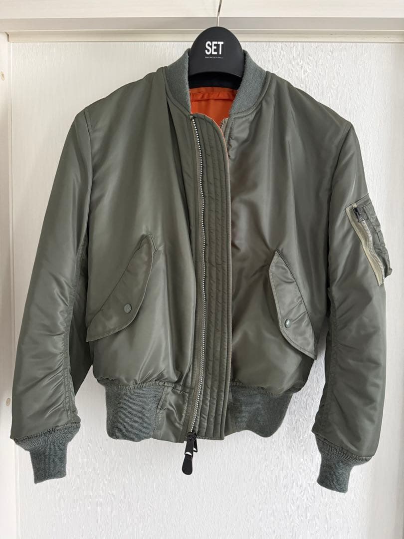 TOYS McCOY MA-1 縦ステッチ スティーブマックイーンハンターモデル