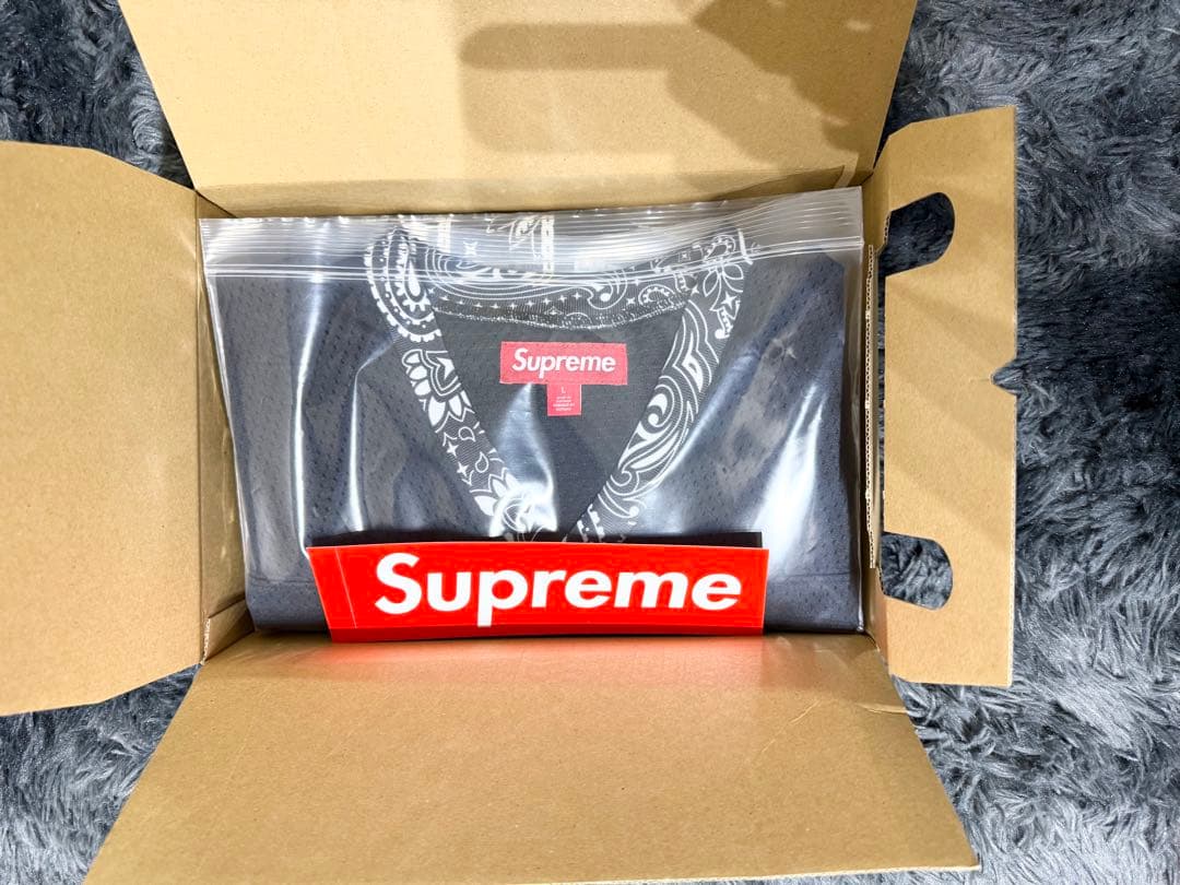 シャツ supreme Bandana Football Jersey L