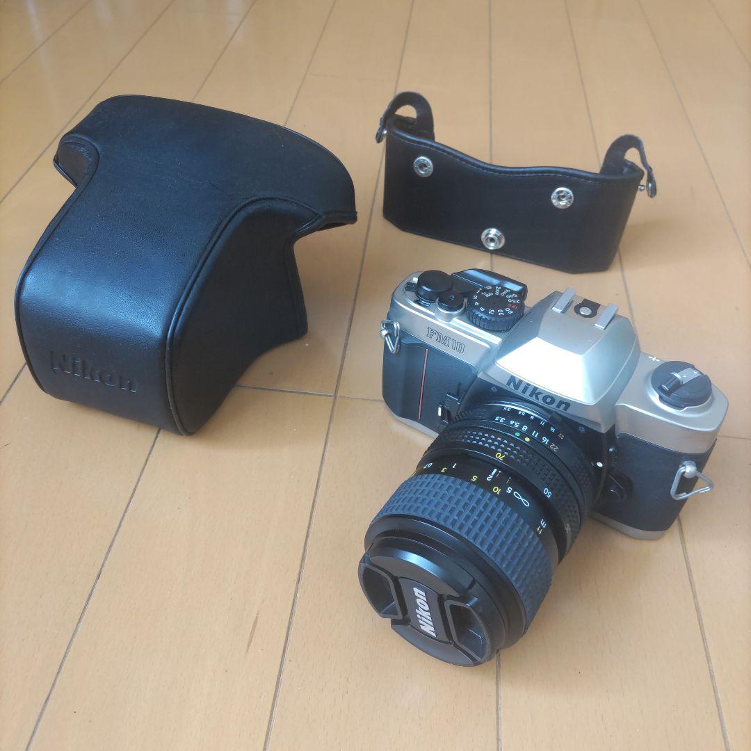 NIKON　FM10　ズームレンズ35〜70mm、カバー付き