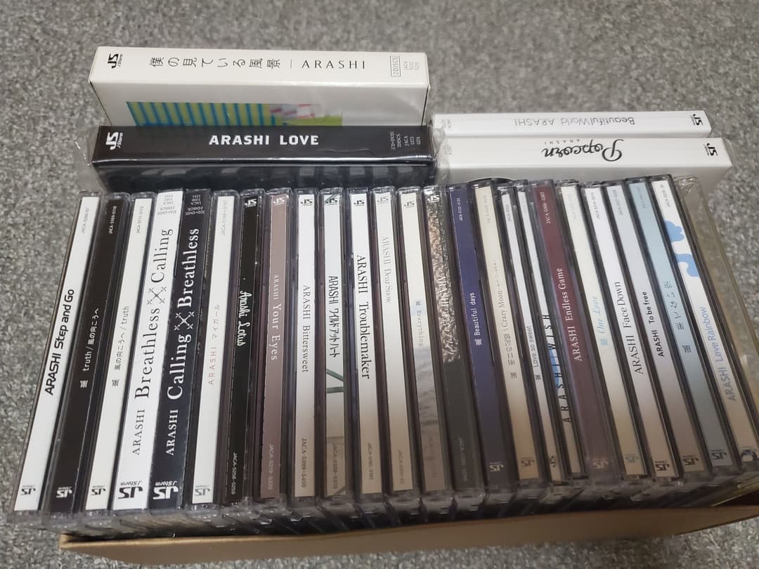 嵐 CD┊︎大野智┊︎櫻井翔┊︎相葉雅紀┊︎二宮和也┊︎松本潤