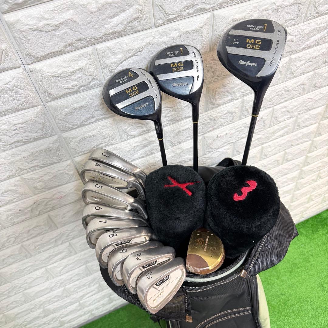 ゴルフセット　初心者応援　特価　ラウンド仕様　メンズ　右打ち　すぐ使える　R