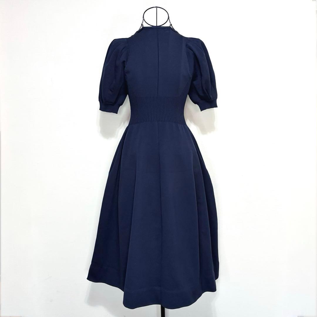 CELFORD ホールガーメントボリューム袖ワンピース 36