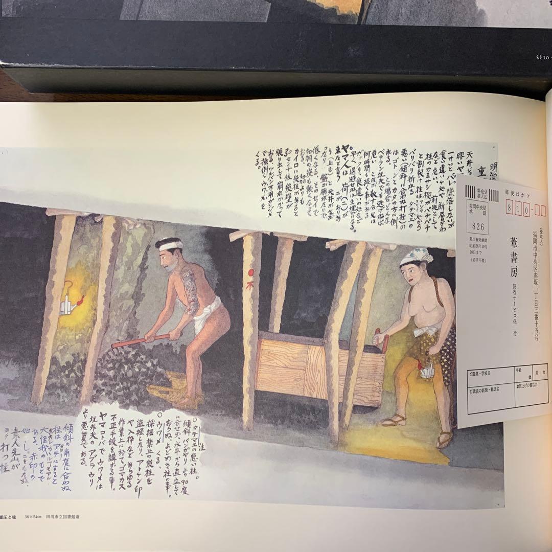 王国と闇 山本作兵衛　炭鉱画集　定価30000円