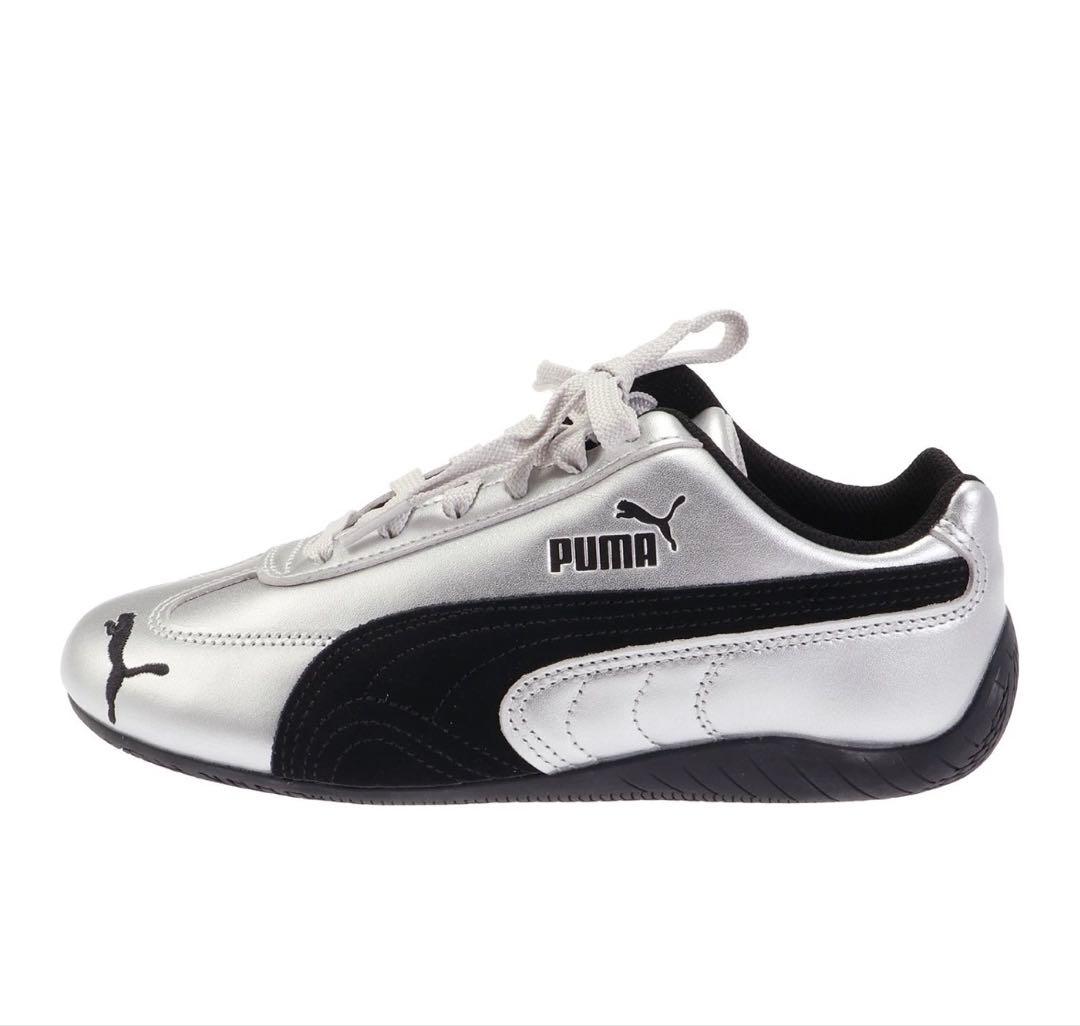 <最終出品>PUMA スニーカー シルバー 【新品】