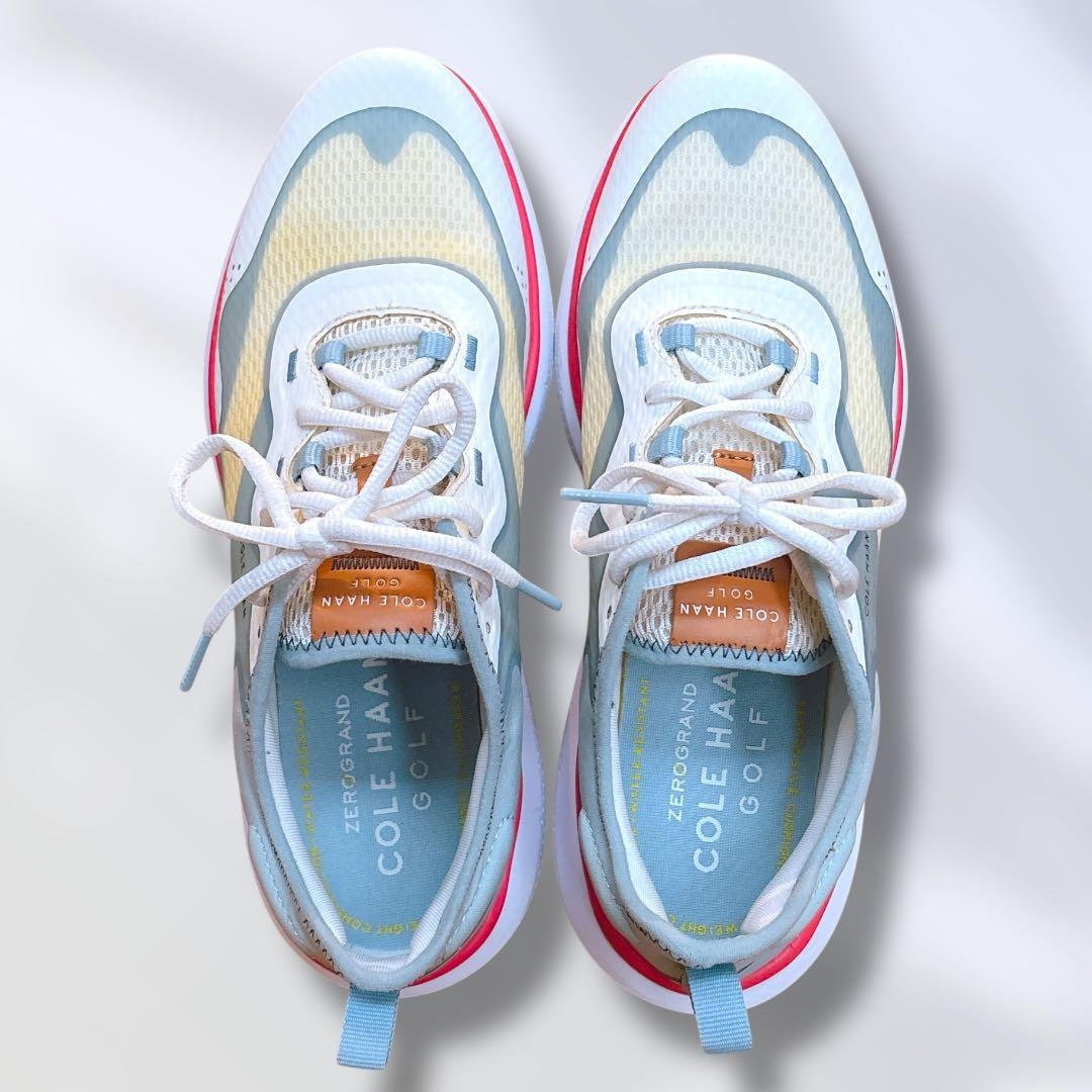 コールハーン ゼログランド フェアウェイ スニーカー ホワイト 24.5㎝