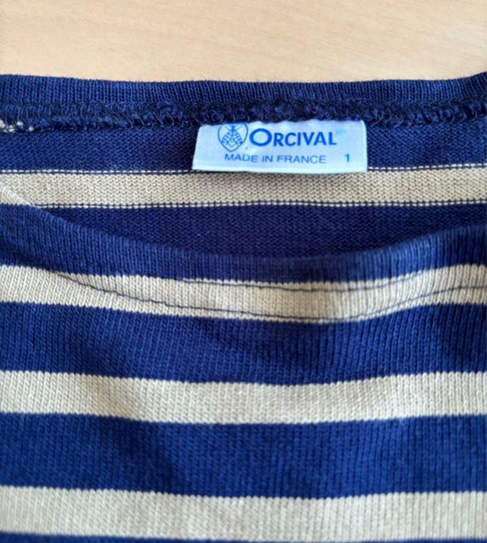 ［美品］オーシバル ORCIVAL コットンロードクルーネックTシャツ