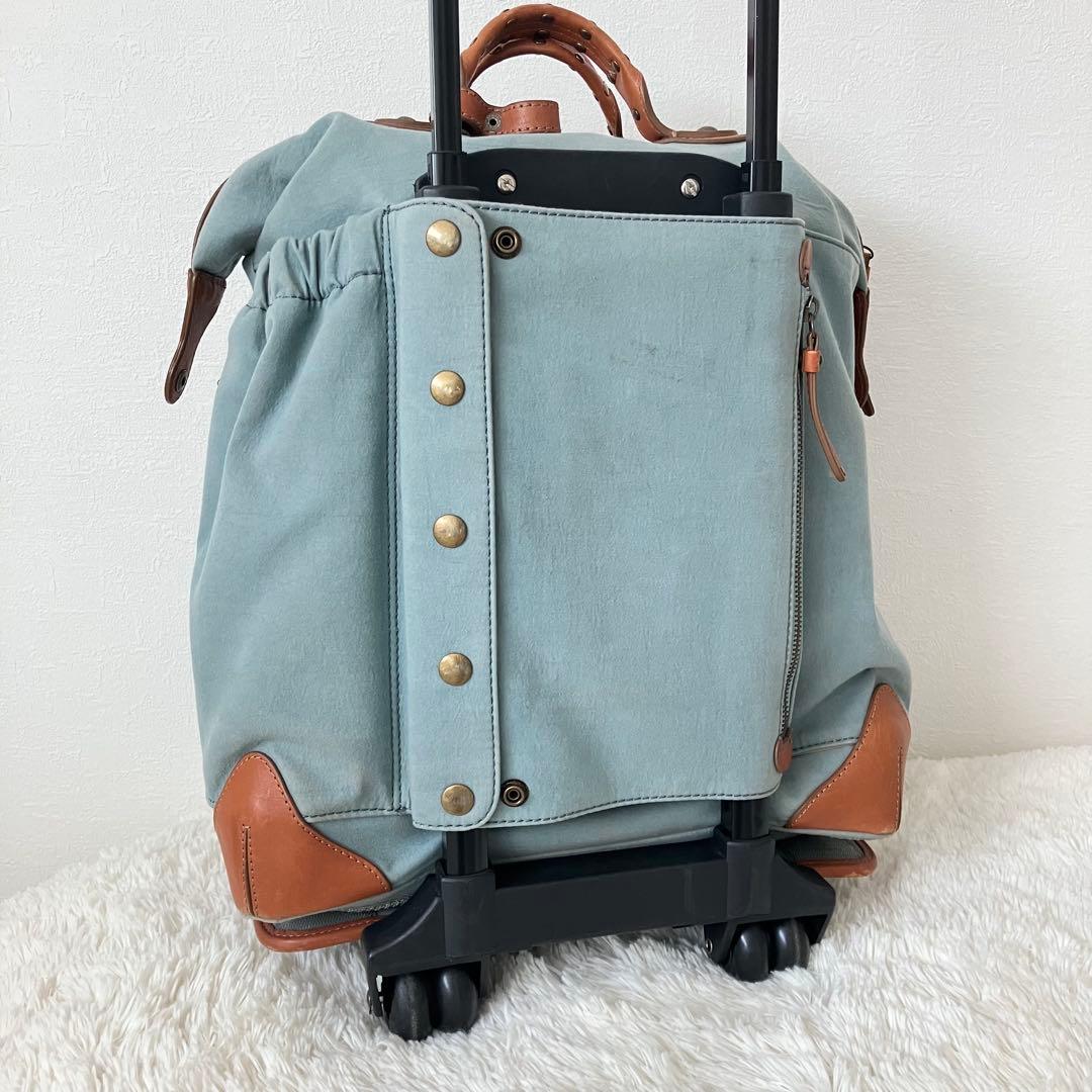 【希少】Dakota✨ダコタ　キャリーケース　デニム　ワッペン