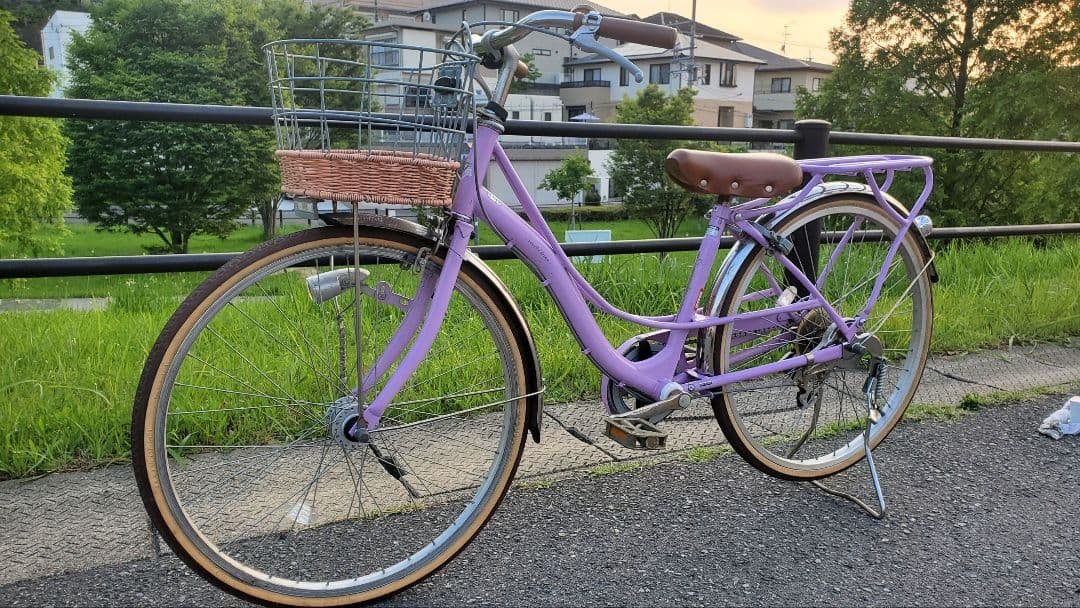 ☆みぃさん専用☆フェリークJr.　シティサイクル　パープル