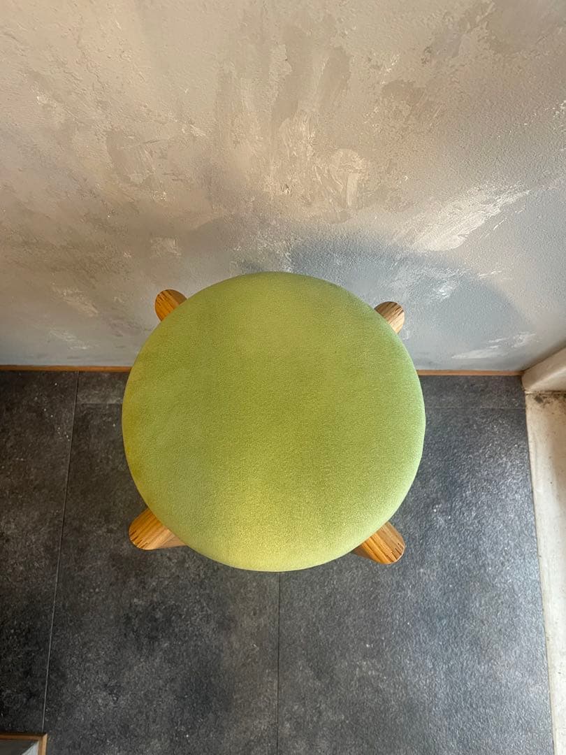 匠工芸 マッシュルーム スツール グリーン Mサイズ