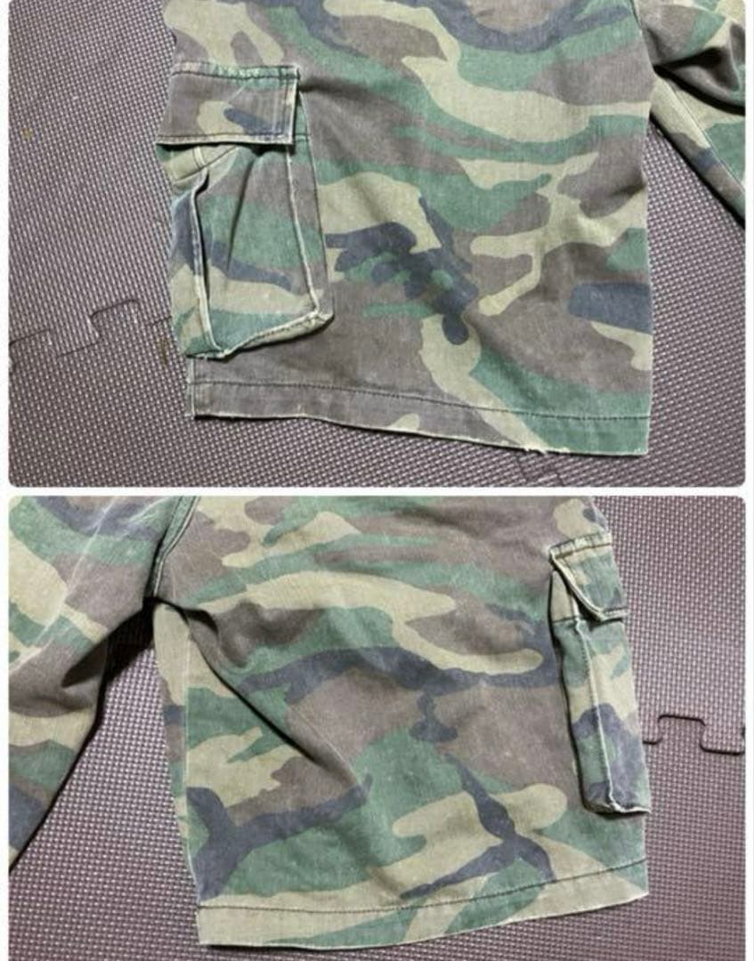Marblesマーブルズ 迷彩 カモフラ ハーフパンツ キムタク着 Lサイズ