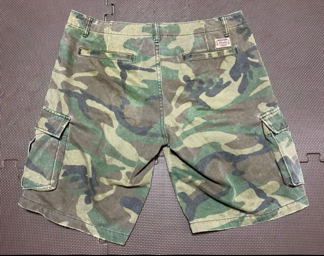 Marblesマーブルズ 迷彩 カモフラ ハーフパンツ キムタク着 Lサイズ
