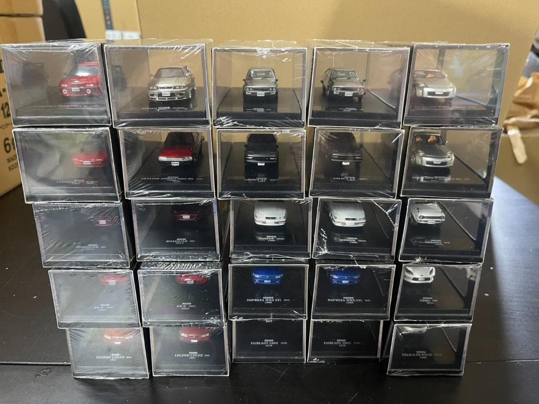 ディアゴスティーニ Legendary Japanese Cars 25台まとめ