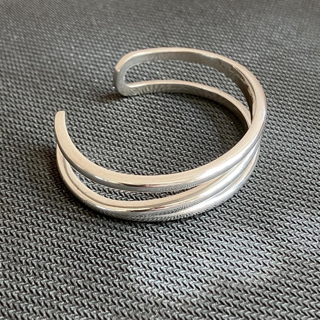 ティファニー ダイアゴナル バングル ブレスレットシルバー 925